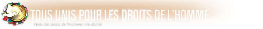 Tous unis pour les droits de l’Homme