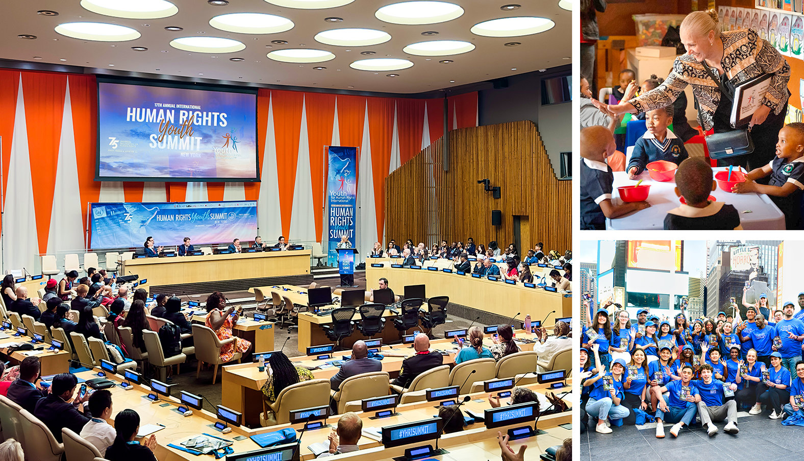 Youth for Human Rights Celebrates 25 Years of Human Rights Education