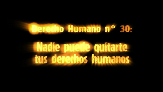 Derecho Humano n.º 30
Nadie puede arrebatarte tus derechos&nbsp;humanos